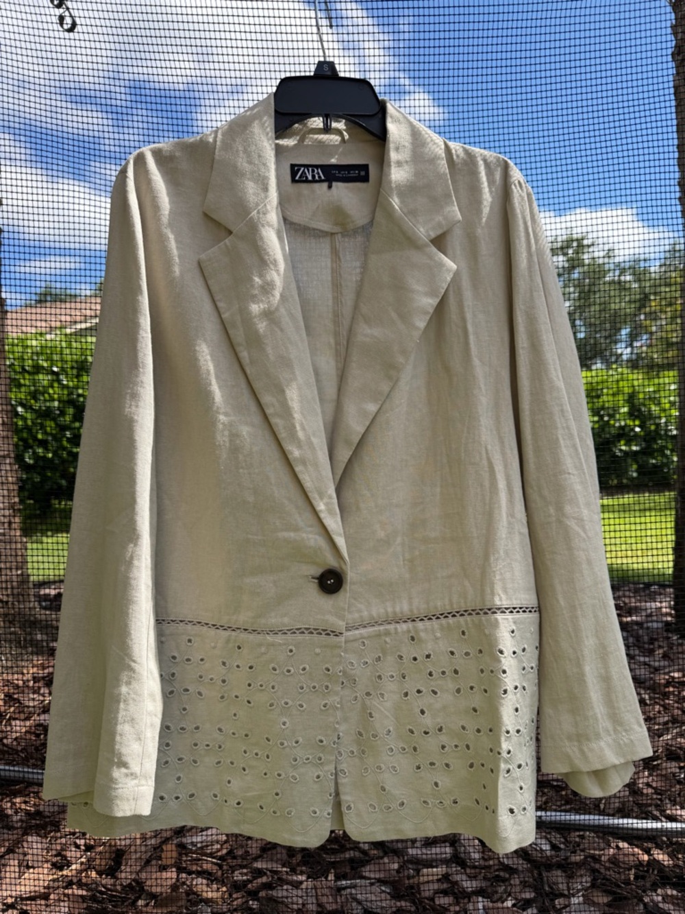 Zara linen jacket - Picture 5 of 15